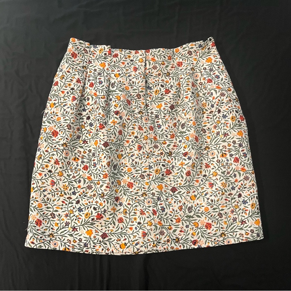 Ann Taylor Factory Floral Skirt